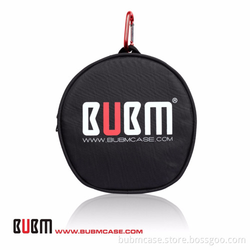 BUBM nylon black earphone bag HDJ 500 shoulder bag DJ headset controller